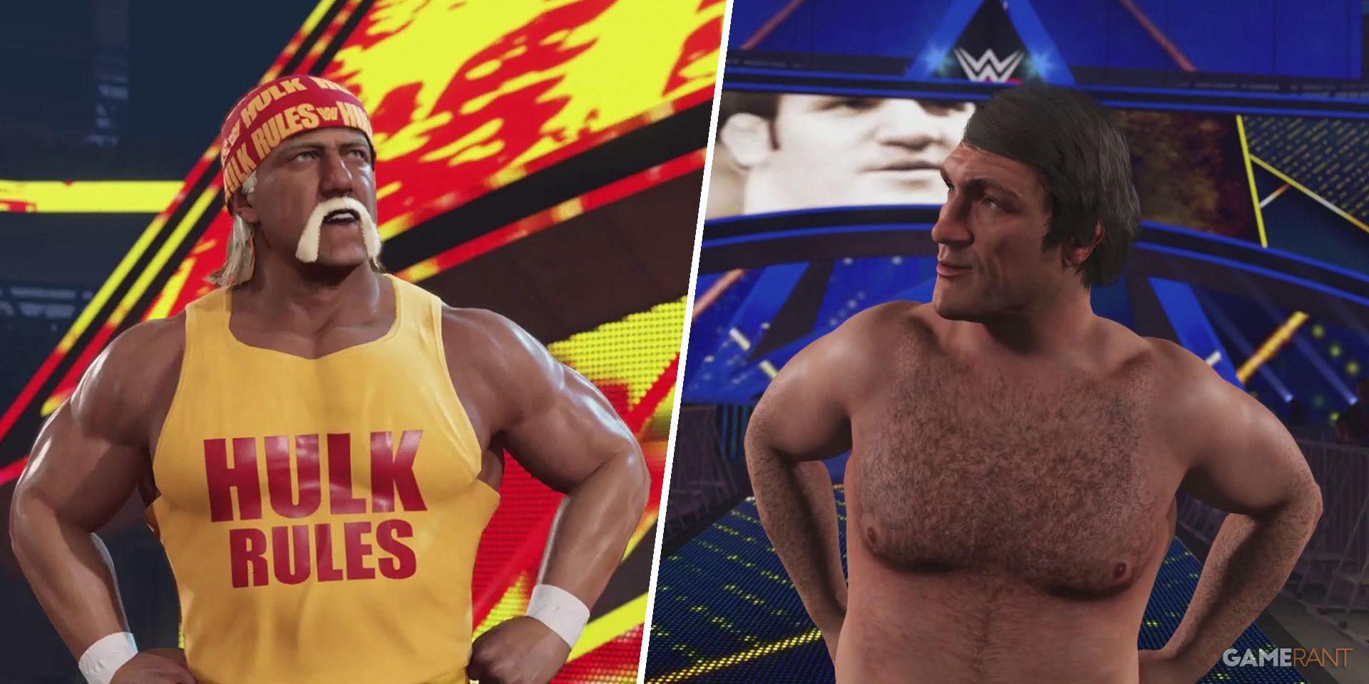 Hulk Hogan and Bruno Sammartino in WWE 2K23