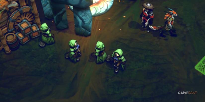 Against The Storm Beavers Chatting By The Hearth