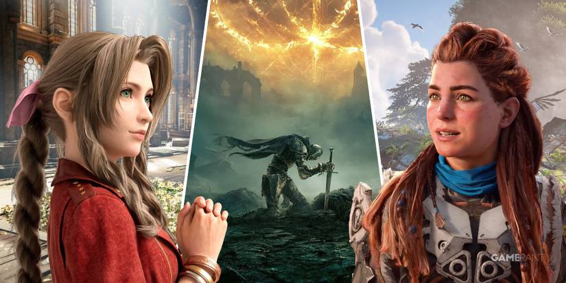 Final Fantasy 7 Remake, Elden Ring, and Horizon Forbidden West