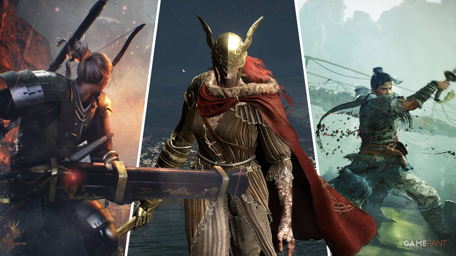Nioh, Elden Ring, and Wo Long: Fallen Dynasty