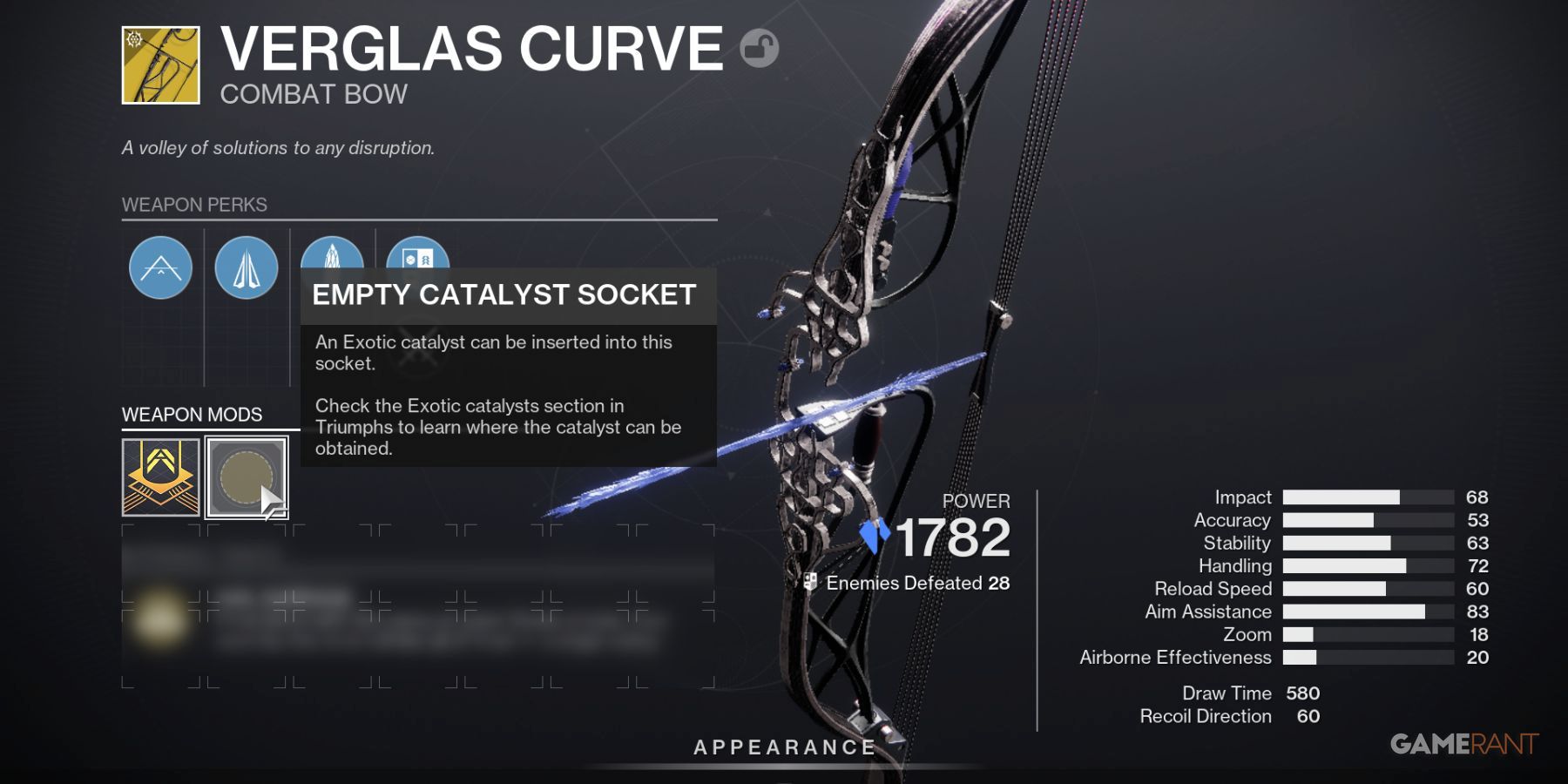 Destiny 2 How To Get Verglas Curve Catalyst (& What It Does)