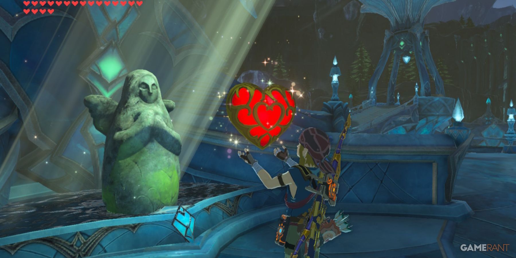 loz botw heart container