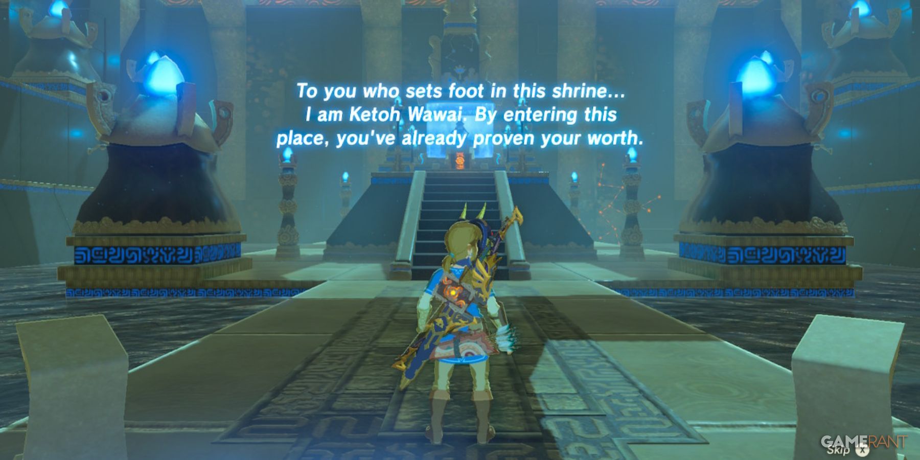 botw loz Ketoh Waiwai Shrine