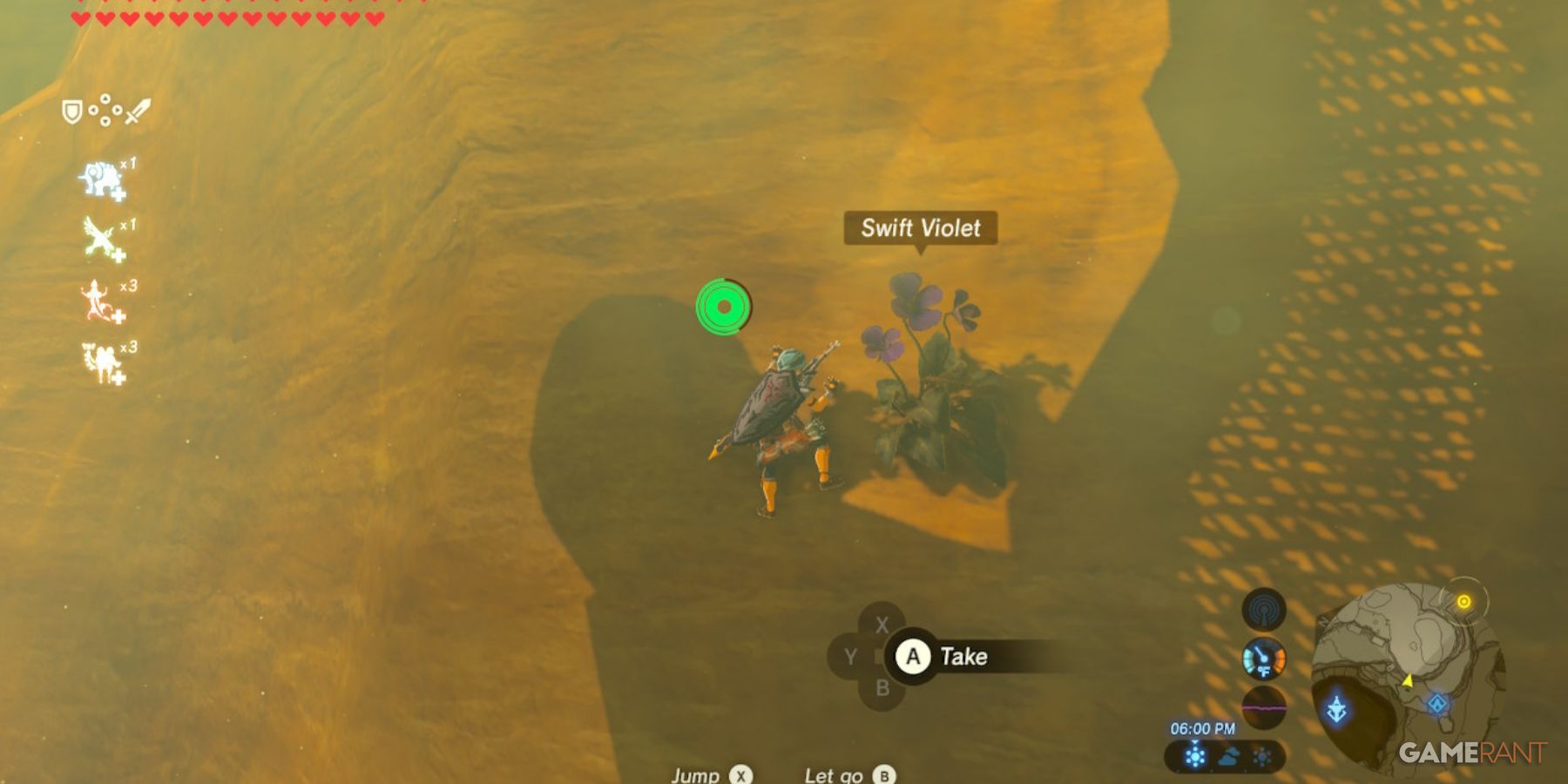 loz botw swift violet farming