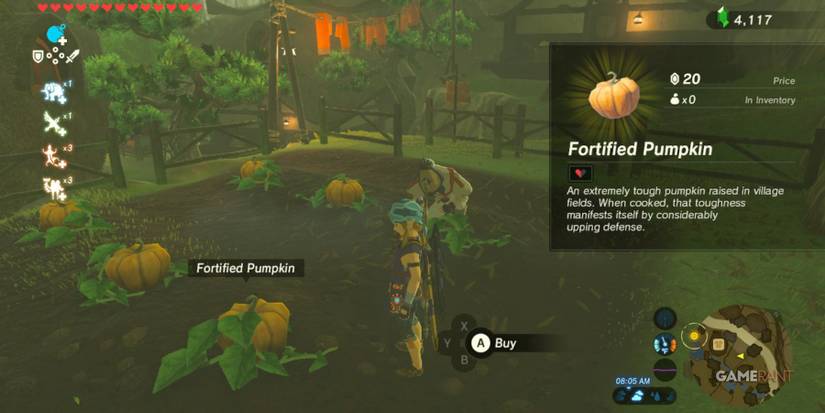 legend of zelda breath of the wild fortified pumpkin