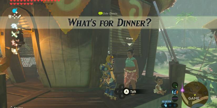 loz botw what's for dinner sidequest