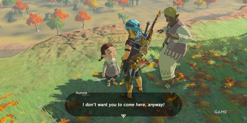 loz botw hunnie tarrey town