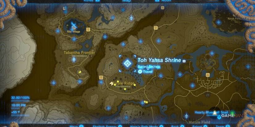 loz botw thundra plateau