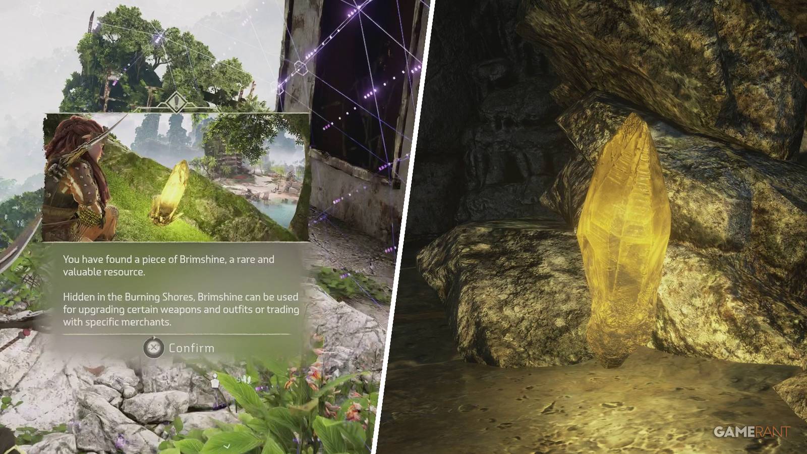 Horizon Forbidden West: Burning Shores - Where to Find Brimstone (& What It's Used For)