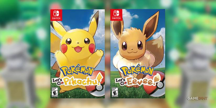 Pokemon Let's Go Pikachu and Let's Go Eevee box art