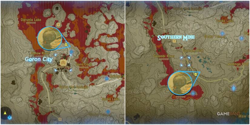 loz botw eldin region rock octorok