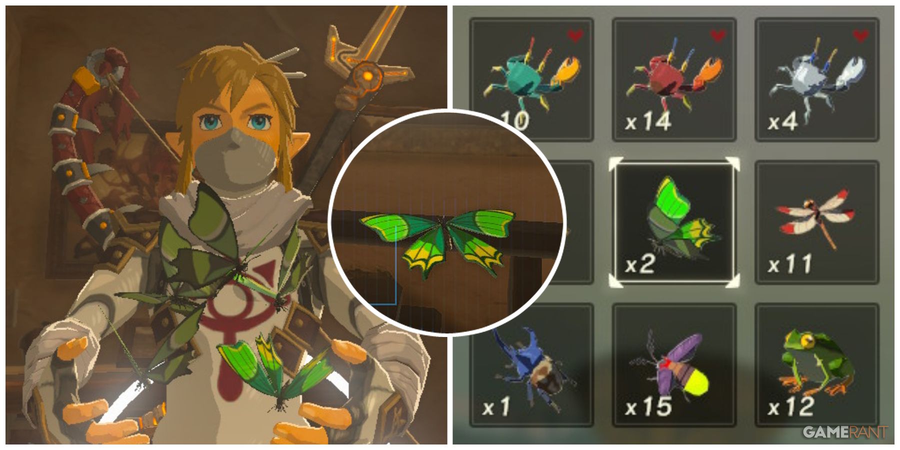 Breath of the Wild: Where to Farm Thunderwing Butterfly