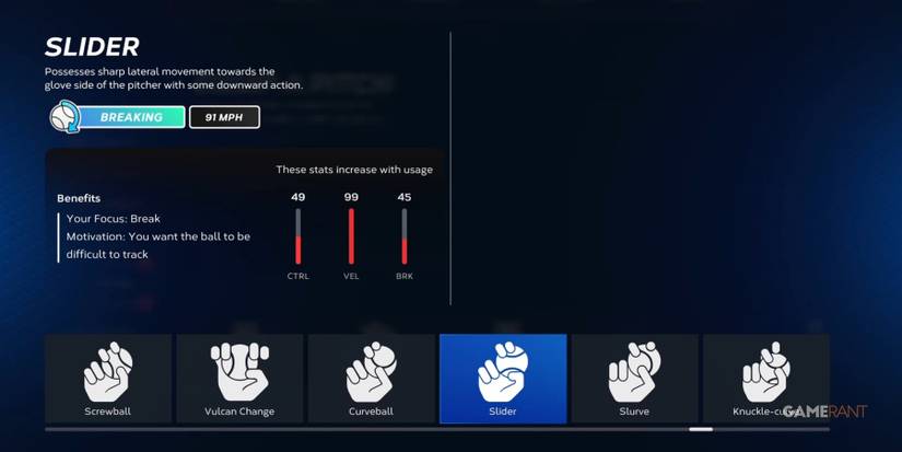 MLB The Show 23 Adding A Slider