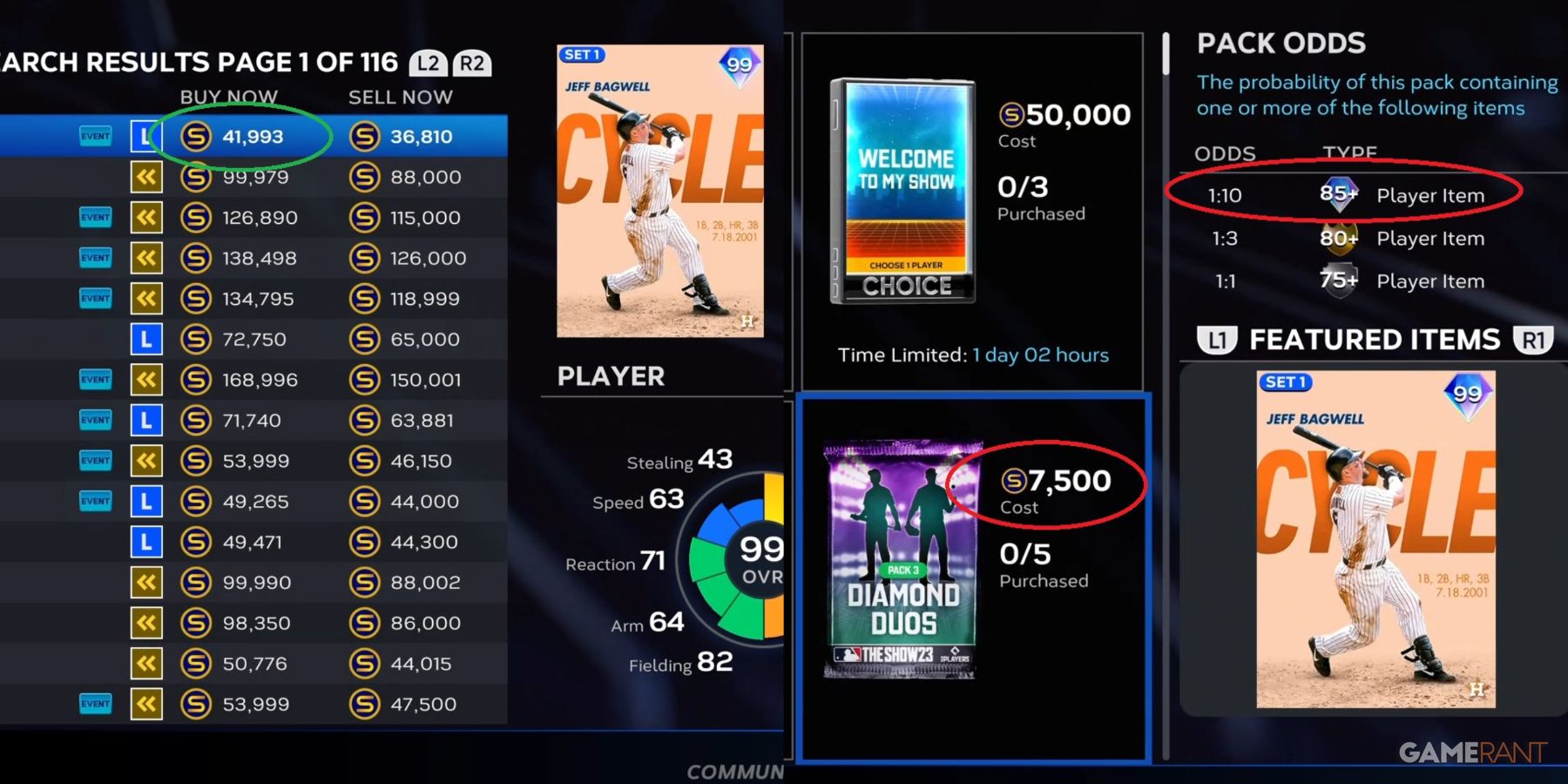 MLB The Show 23 Better Value For Cards