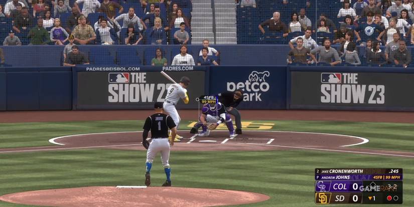 MLB The Show 23 Hitter Taking A Ball