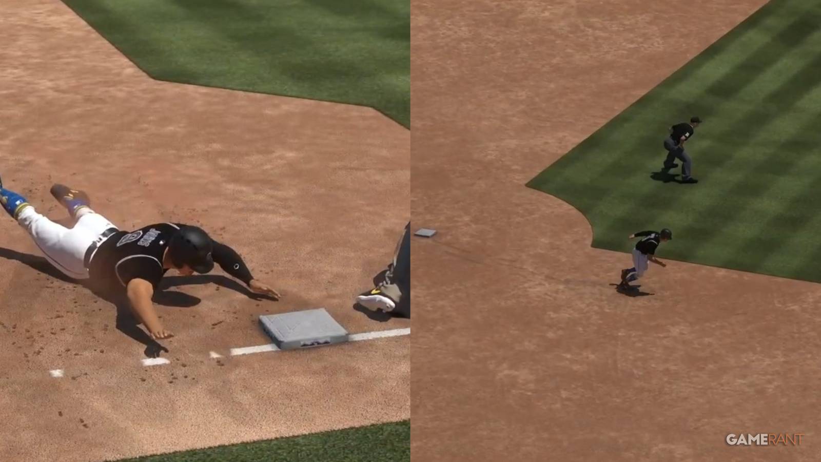 MLB The Show 23 How To Steal Collage