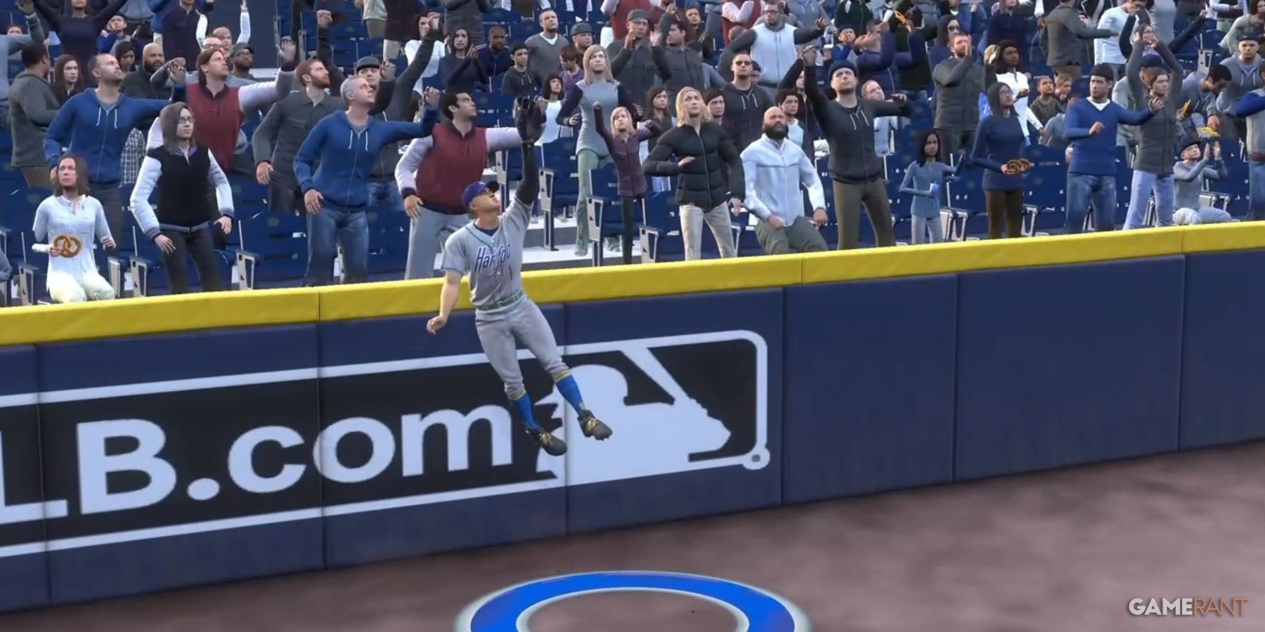 MLB The Show 23 Jumping To Take Away A Home Run
