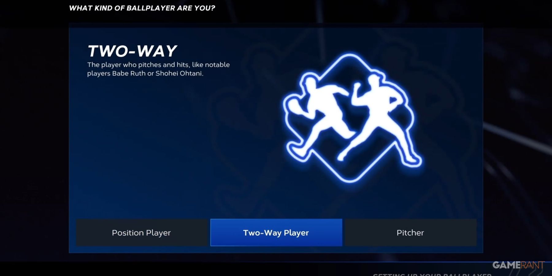 MLB The Show 23 Making A Two-Way Player
