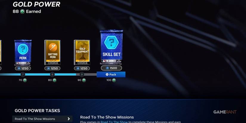 MLB The Show 23 Reward Path In Road To The Show
