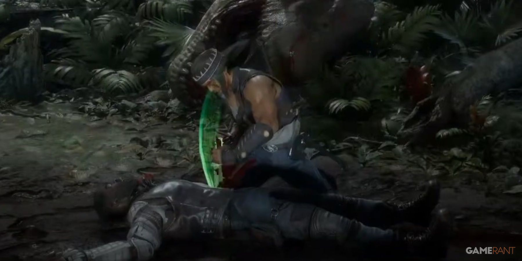 Mortal Kombat 11 Stabbing Jax With A Dagger