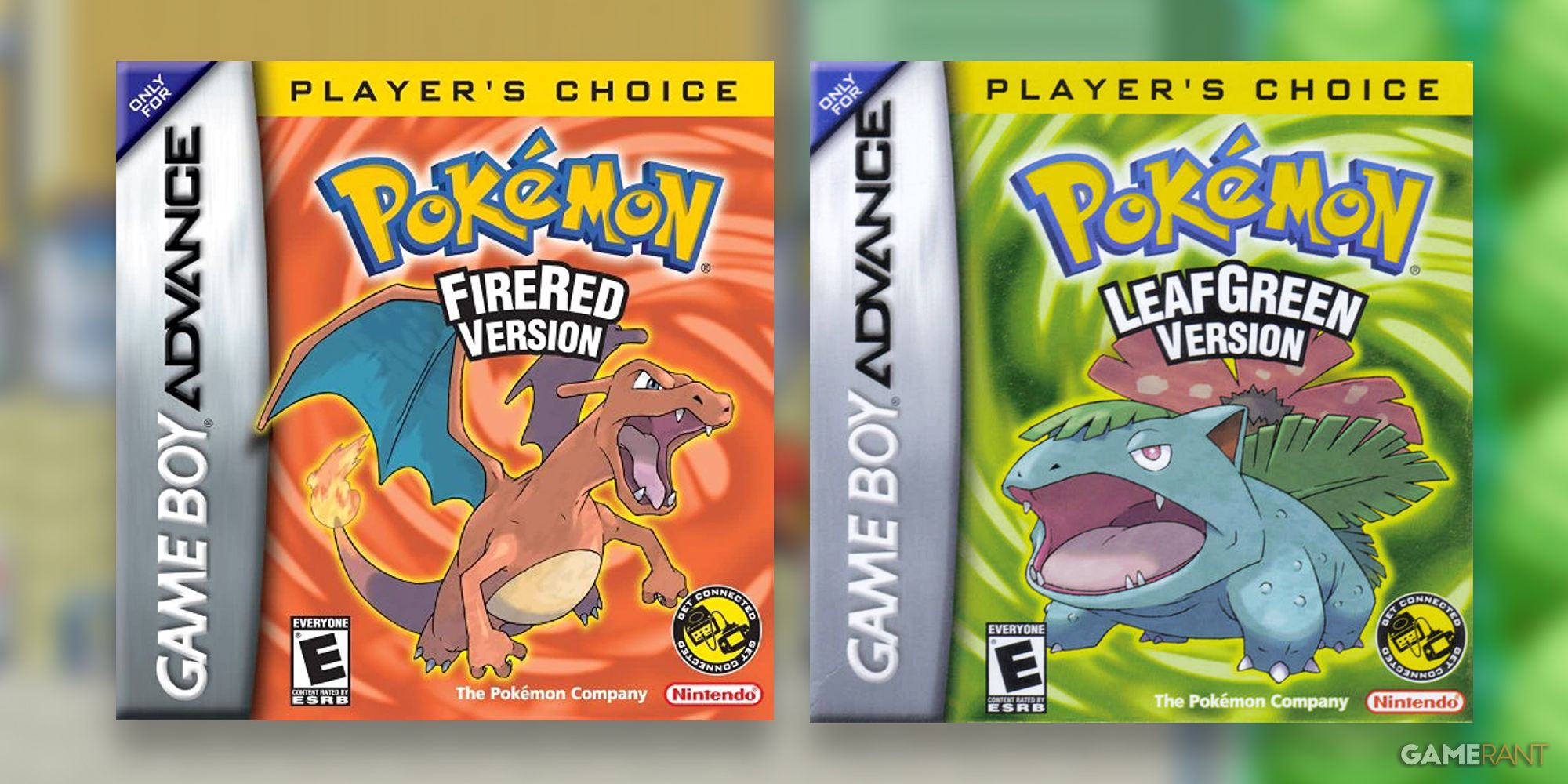 Pokemon Fire Red and Leaf Green box art