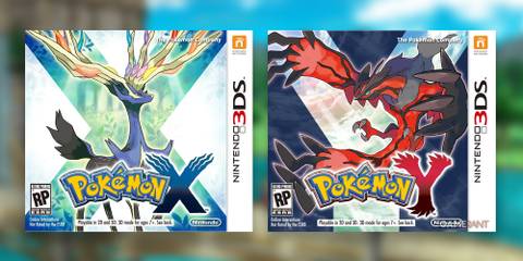 Pokemon X and Y box art