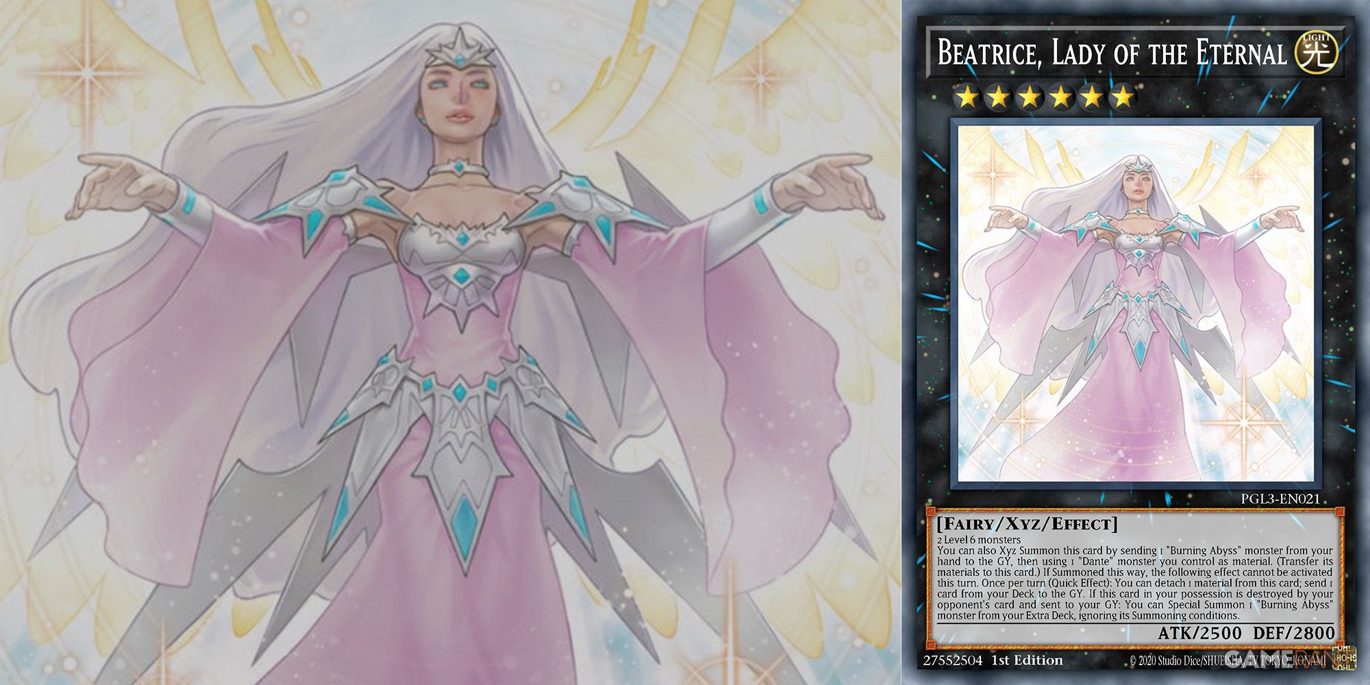 Beatrice, Lady of the Eternal Fairy-Type Yu-Gi-Oh card
