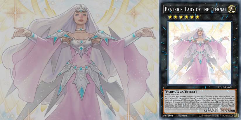 Beatrice, Lady of the Eternal Fairy-Type Yu-Gi-Oh card