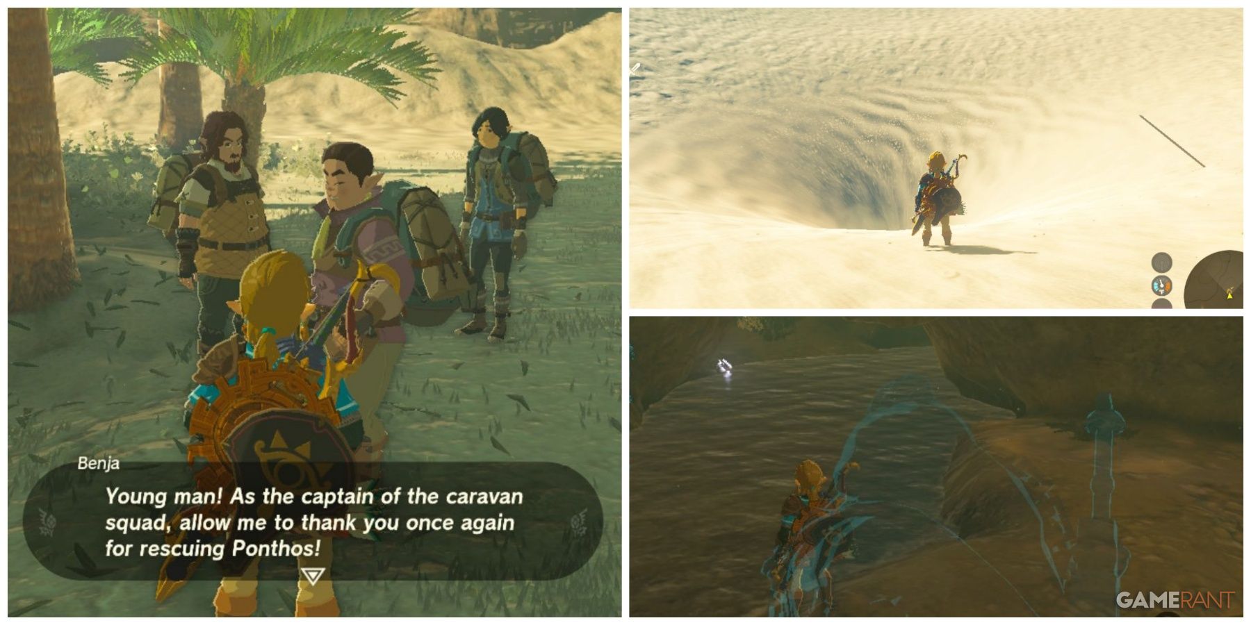 Zelda: Tears of the Kingdom - Lost in the Dunes Side Quest