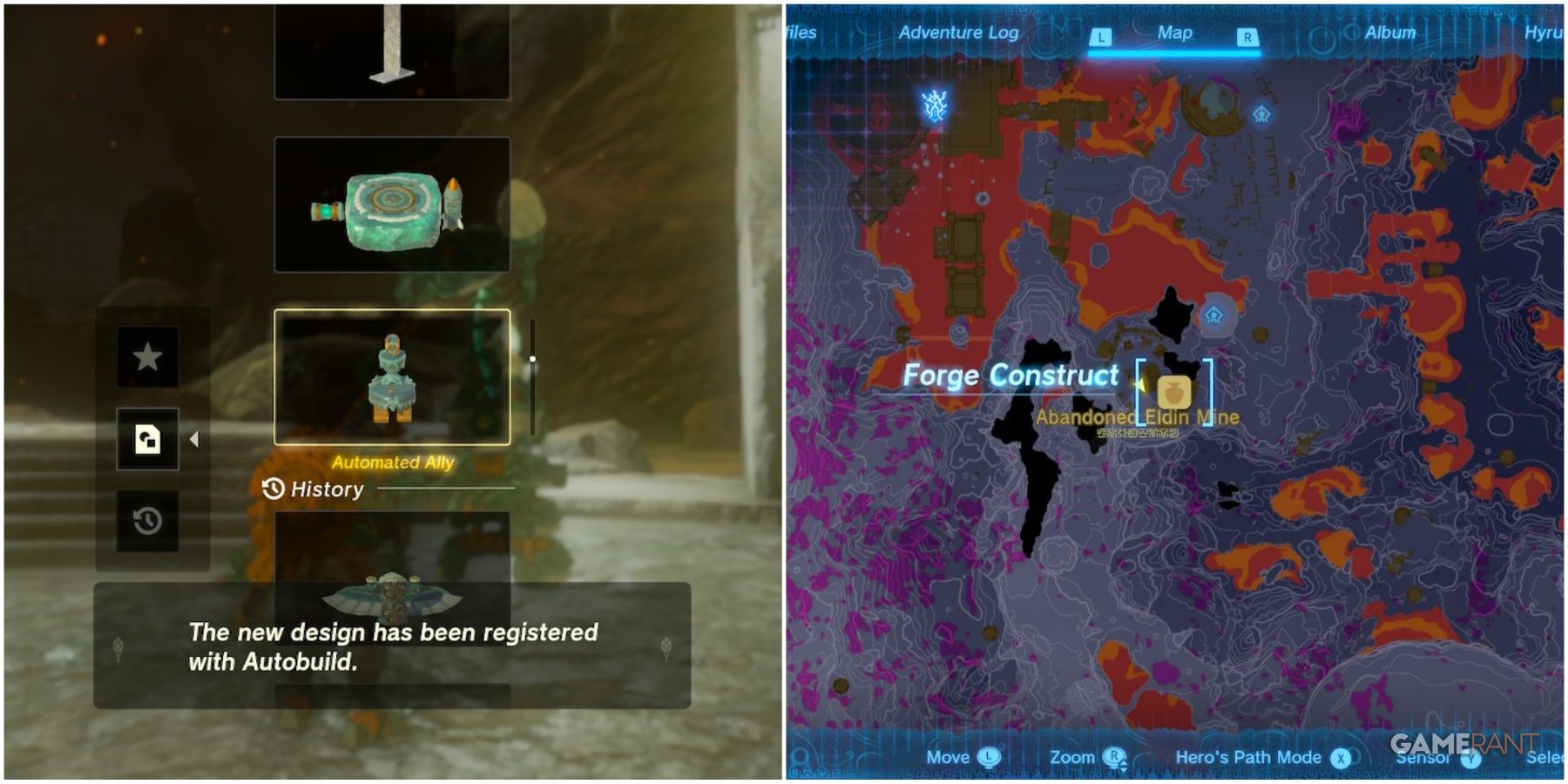 Master Autobuild with Zelda: Tears of the Kingdom's Schema Stones