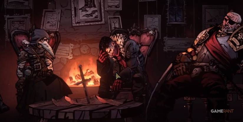 Darkest Dungeon 2 Highwayman Resting At An Inn