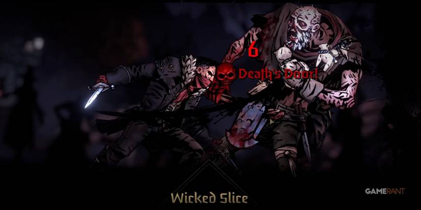 Darkest Dungeon 2 Highwayman Using Wicked Slice