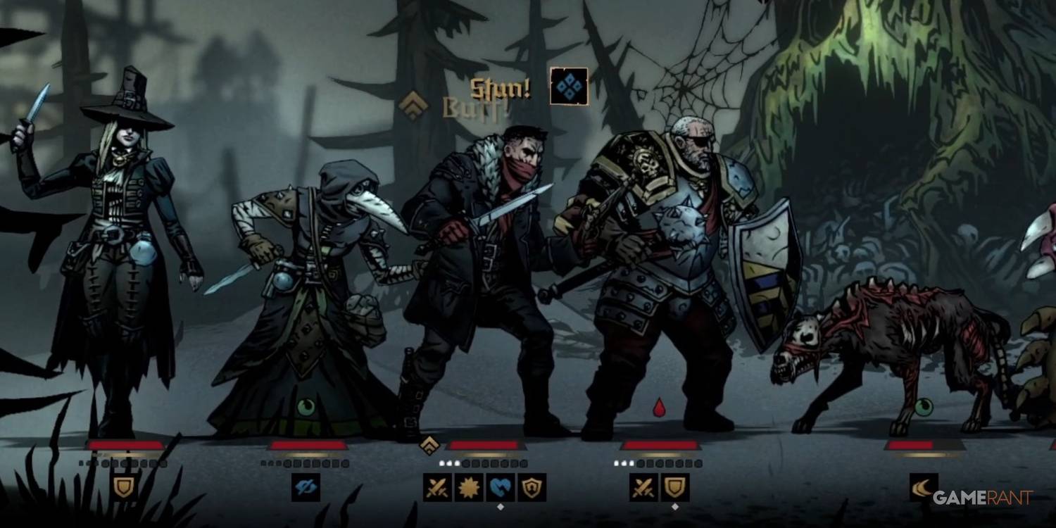 Darkest Dungeon 2 Highwayman With Stun Debuff
