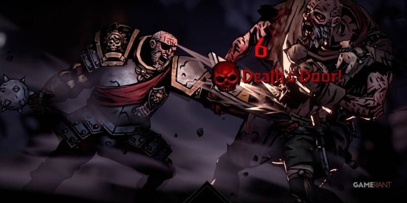 Darkest Dungeon 2 Man-At-Arms Using Rampart
