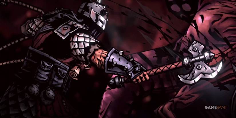 Darkest Dungeon 2 The Bounty Hunter Using Axe