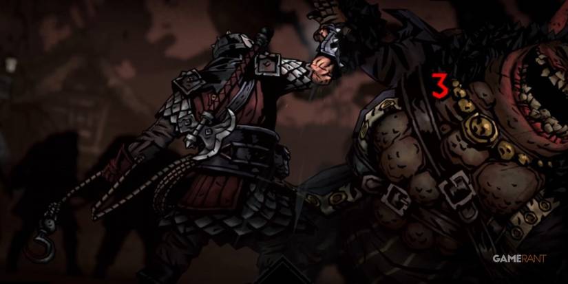Darkest Dungeon 2 The Bounty Hunter Using Uppercut