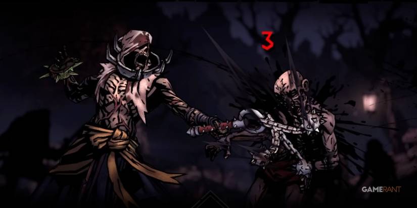 Darkest Dungeon 2 The Flagellant Using Punish
