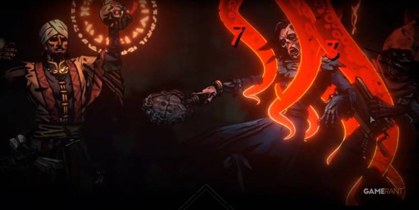 Darkest Dungeon 2 The Occultist Using Abyssal Artillery
