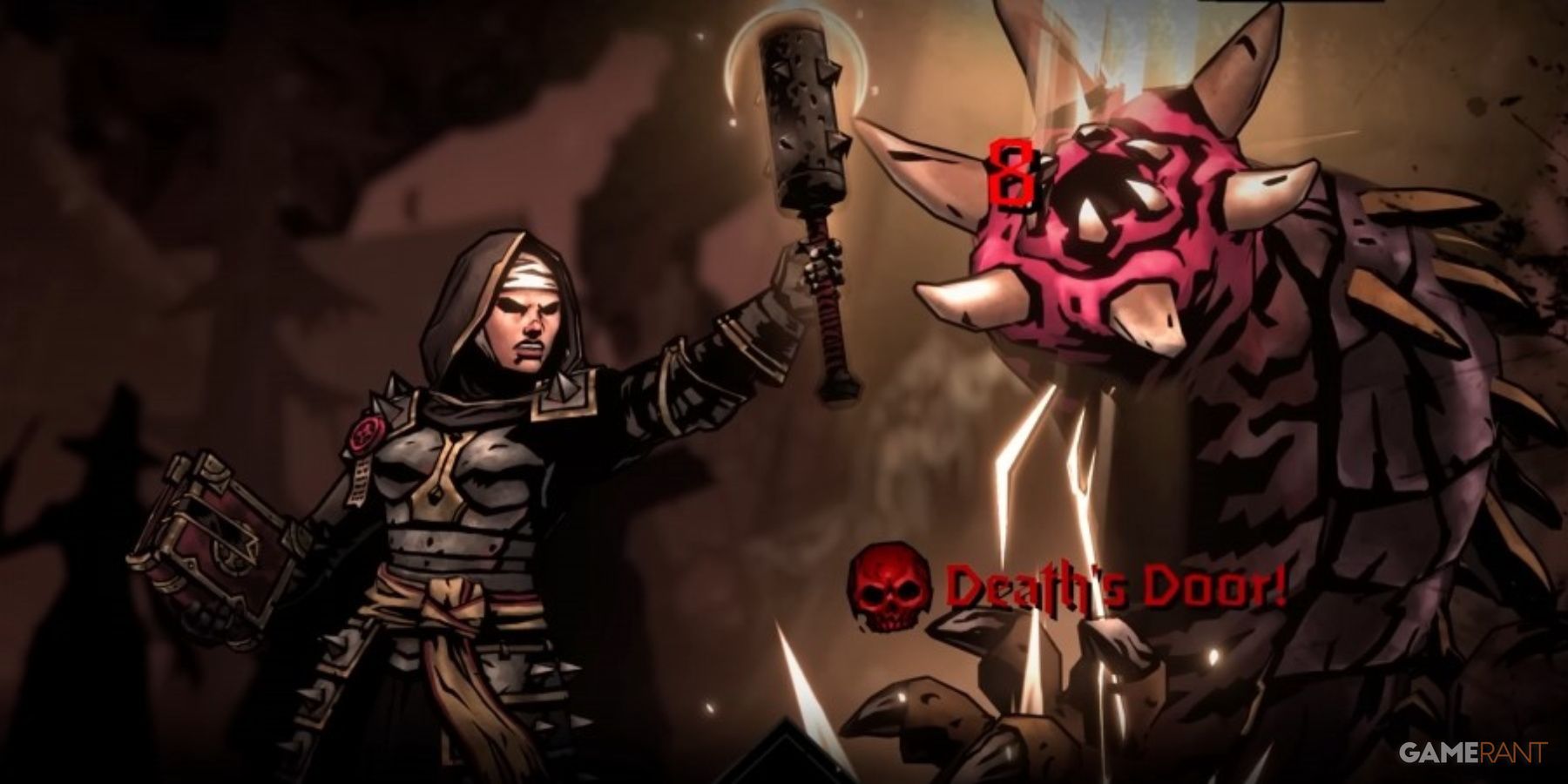 Darkest Dungeon 2 Vestal Using Judgment