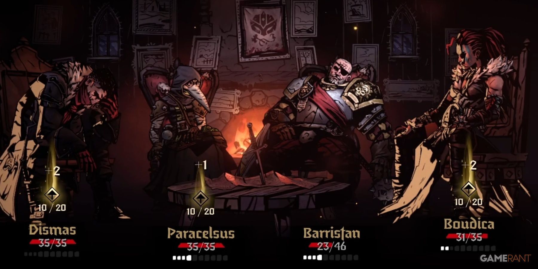 Darkest Dungeon 2 Whole Party Gaining Affinity
