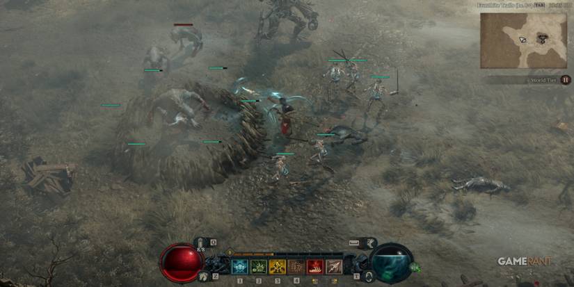 diablo 4 necromancer trapped in bone werewolves and friends