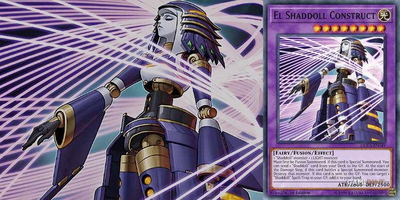 El Shaddoll Construct Fairy-Type Yu-Gi-Oh card