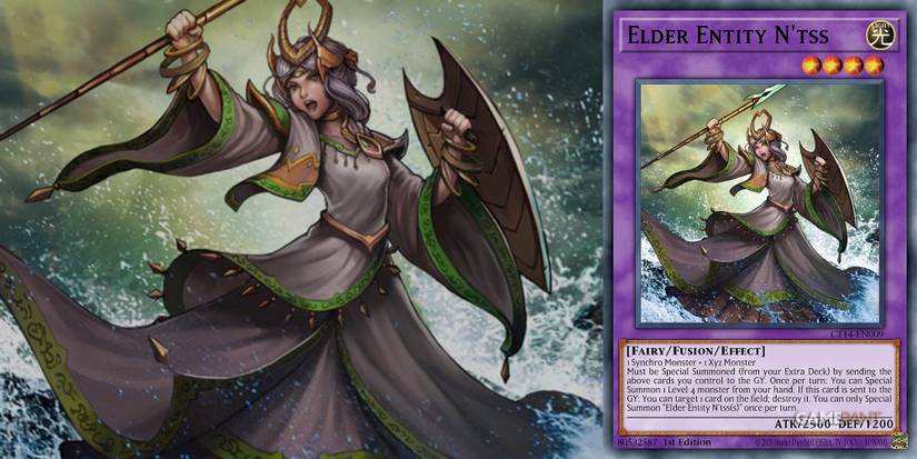 Elder Entity N'tss Fairy-Type Yu-Gi-Oh card