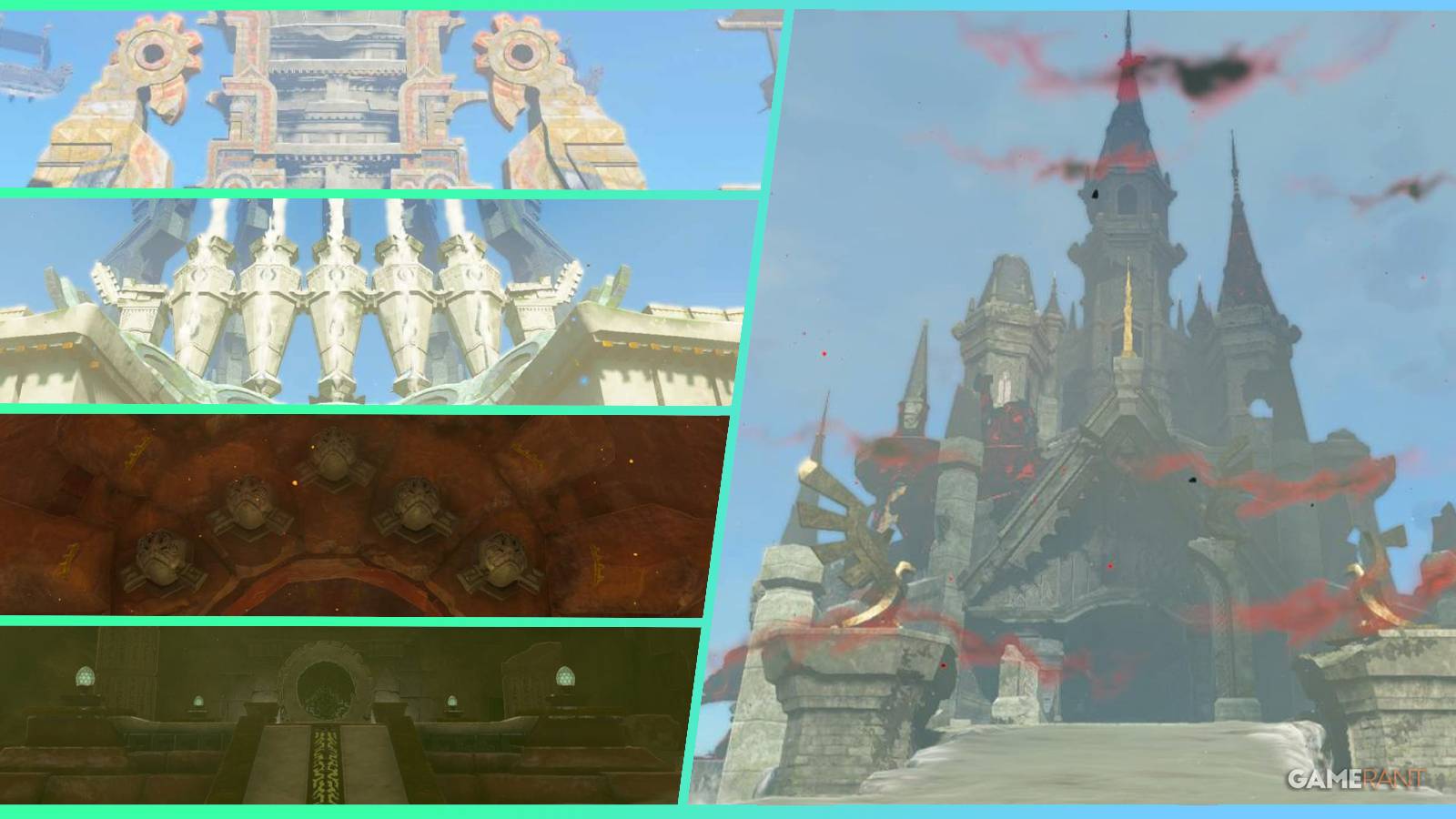 feature all dungeons loz totk