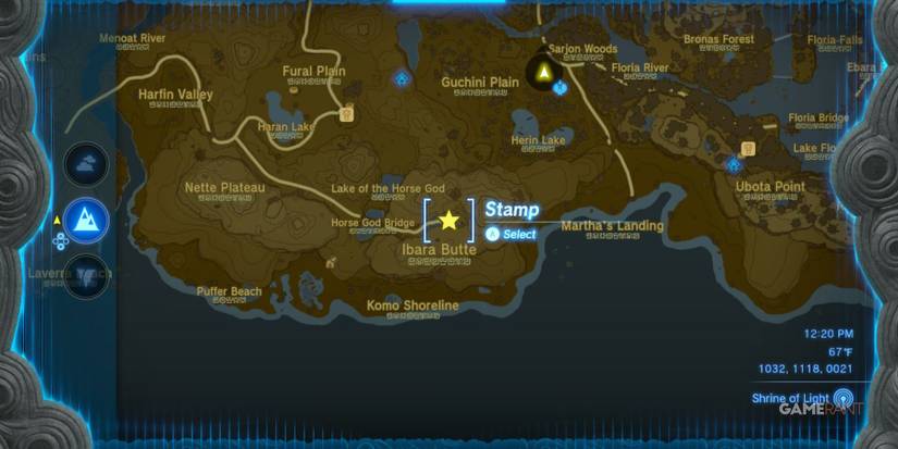 legend of zelda tears of the kingdom giant white stallion location