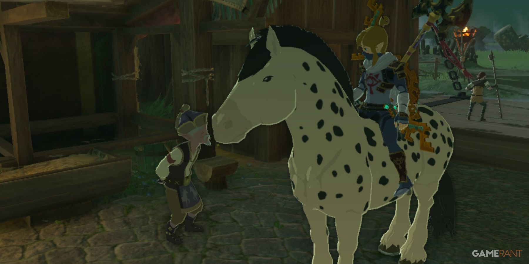Find horse tears from the kingdom legend of Zelda