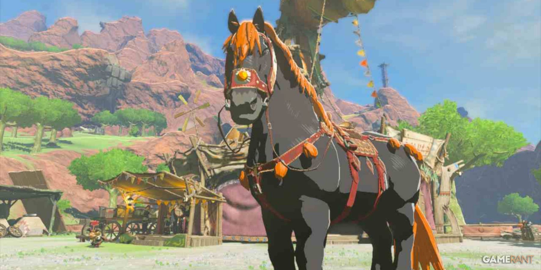 Giant Horse Ganon's Horse Tears from the Legend of Zelda Kingdom
