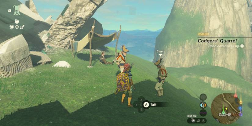 legend of zelda tears of the kingdom codger's quarrel