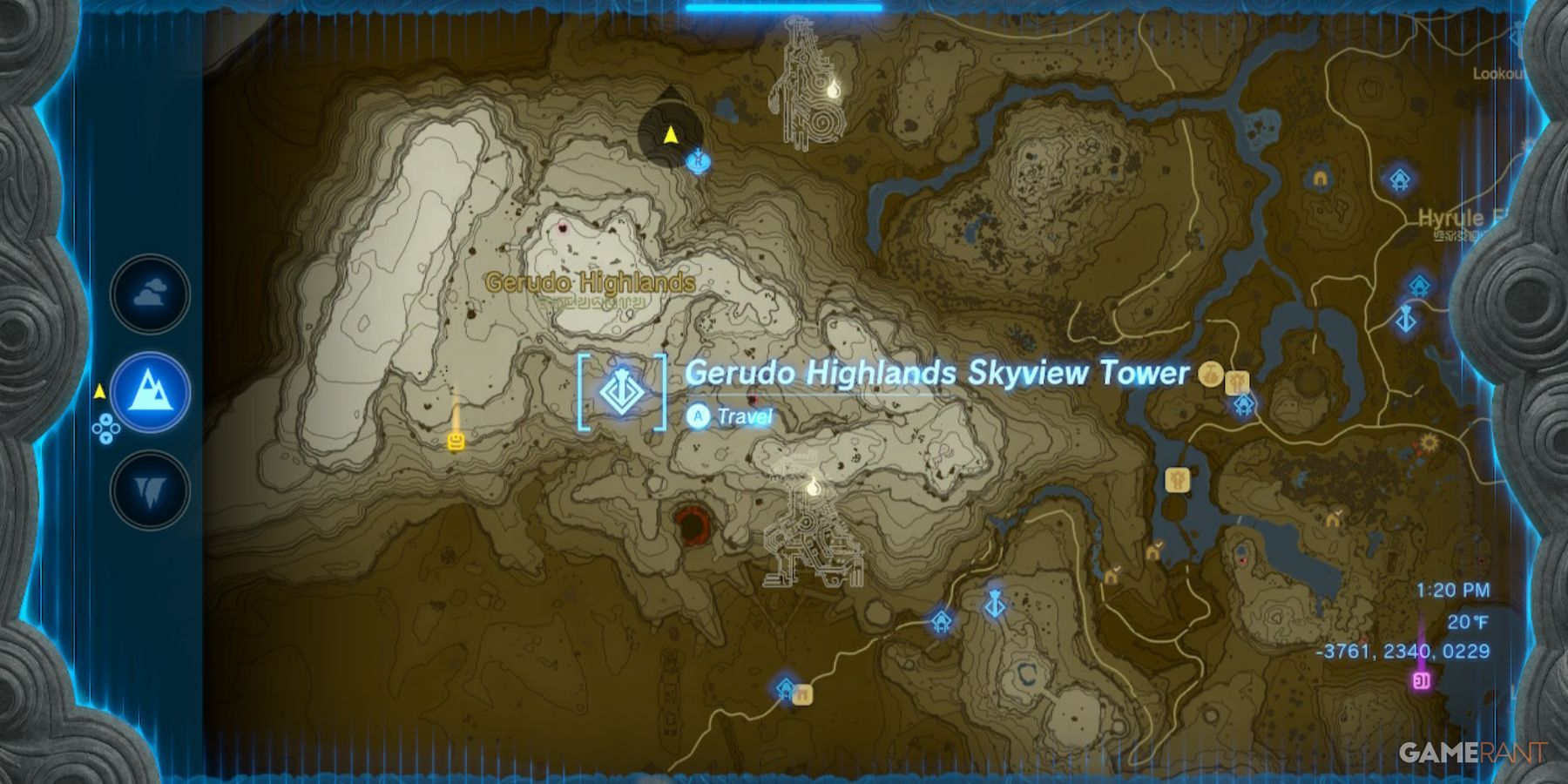 Zelda: Tears of the Kingdom - All Skyview Tower Locations