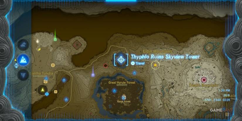 typhlo ruins skyview tower legend of zelda tears of the kingdom